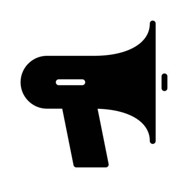 megafon simgesi, vektör illüstrasyonu