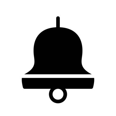Çan simgesi, vektör çizimi