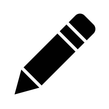 kalem simgesi, vektör illüstrasyonu