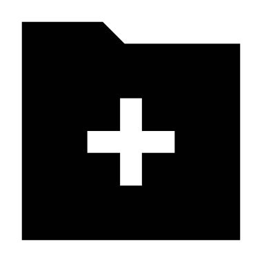 Dizin Beyaz arkaplan üzerine simge ekle, vektör illüstrasyonu