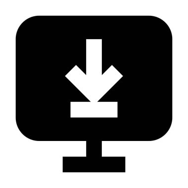 Simge indir, vektör illüstrasyonu