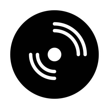 Disk simgesi, vektör çizimi