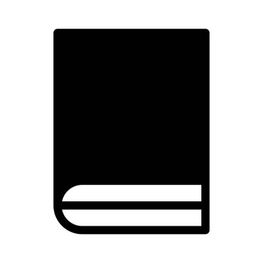 kitap simgesi, vektör illüstrasyonu