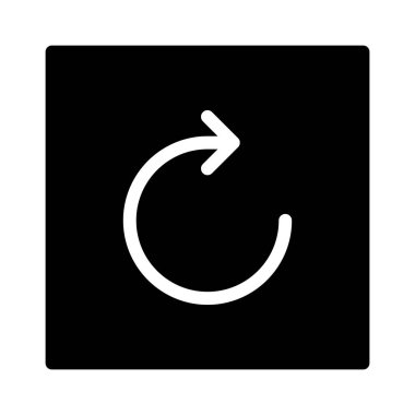 Ok simgesini tazele, vektör illüstrasyonuName  