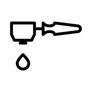 kahve simgesi, vektör illüstrasyonu