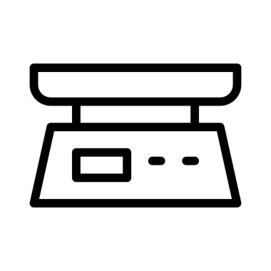 Simgeyi ölçekle, vektör illüstrasyonu