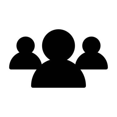 Kullanıcı Ldap Takımı simgesi, vektör illüstrasyonu