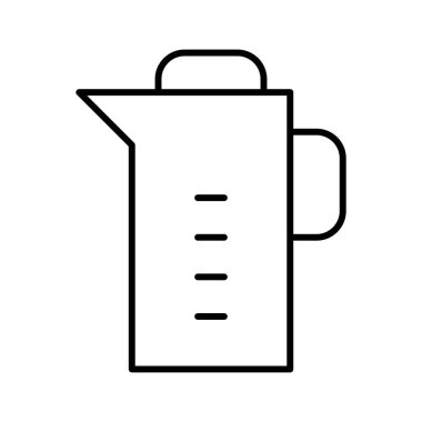 Kettle simgesi, vektör illüstrasyonu