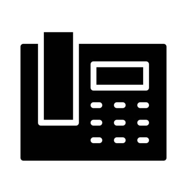 telefon simgesi, vektör illüstrasyonu