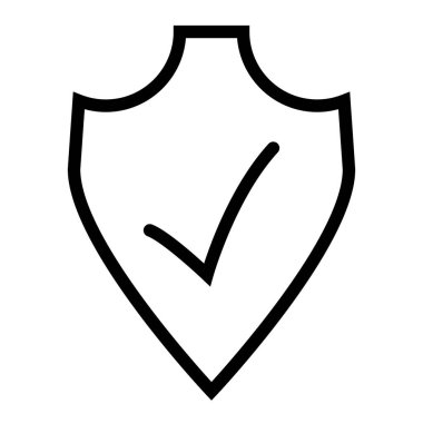 Güvenlik Servis simgesi, vektör illüstrasyonu