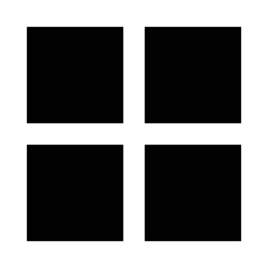 Portföy simgesi, vektör illüstrasyonu   