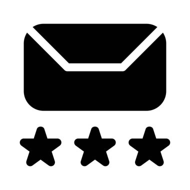 posta simgesi, vektör illüstrasyonu