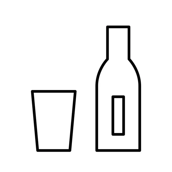 Drank Icoon Vector Illustratie — Stockvector