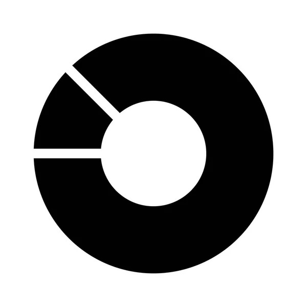 Statistik Analytik Symbol Vektorillustration — Stockvektor