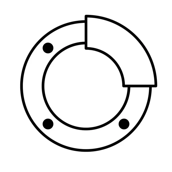 Icono Reparación Coche Mecánico Freno Ilustración Vectorial — Vector de stock