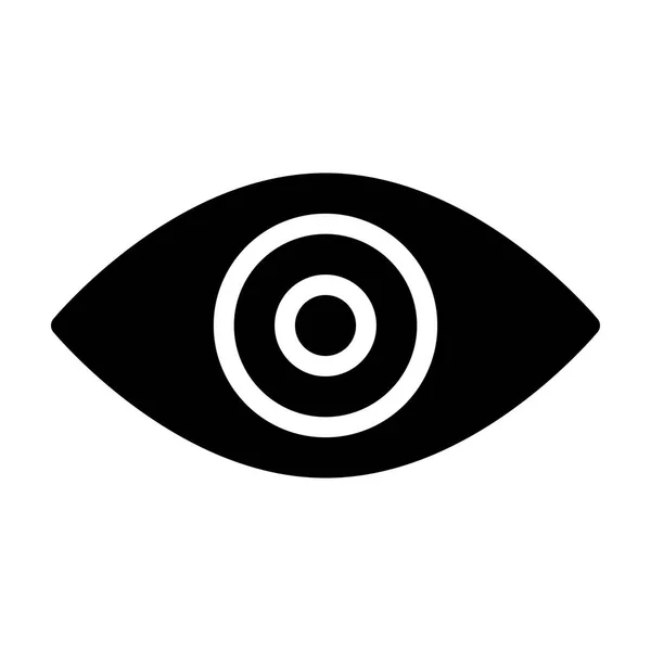 Icono Del Ojo Humano Vector — Vector de stock