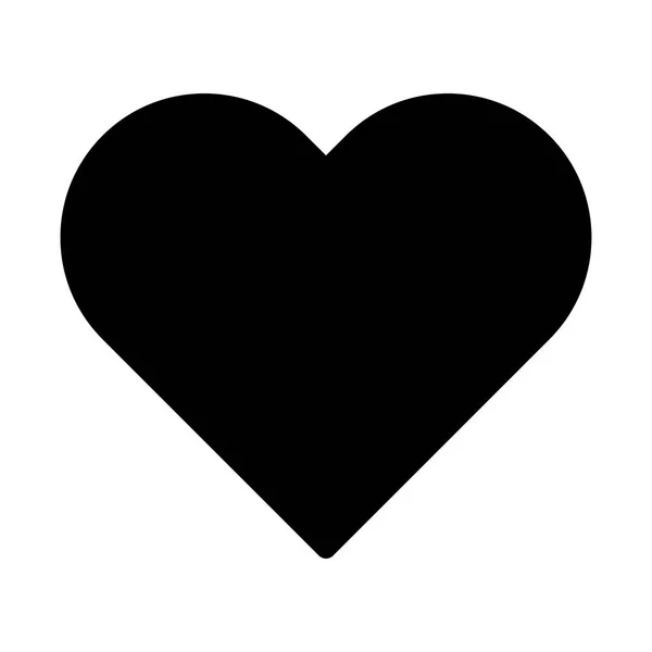 Heart Love icon, vector