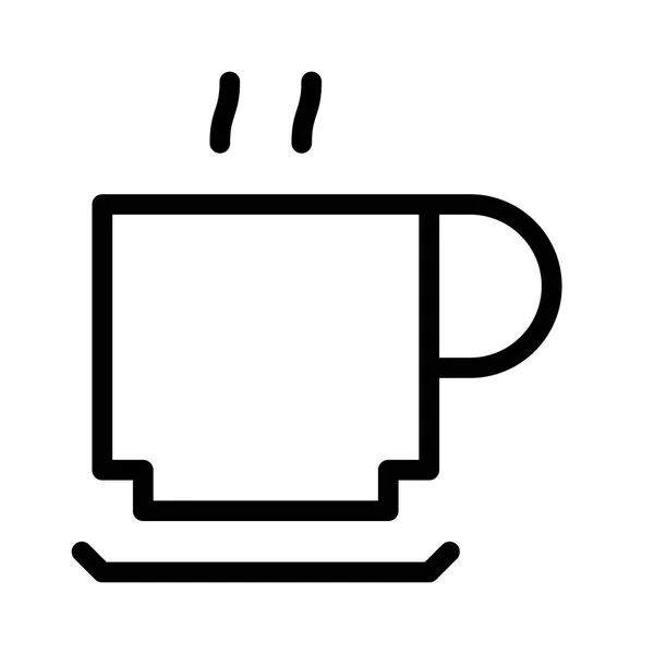 Kaffe Ikon Vektor Illustration — Stock vektor