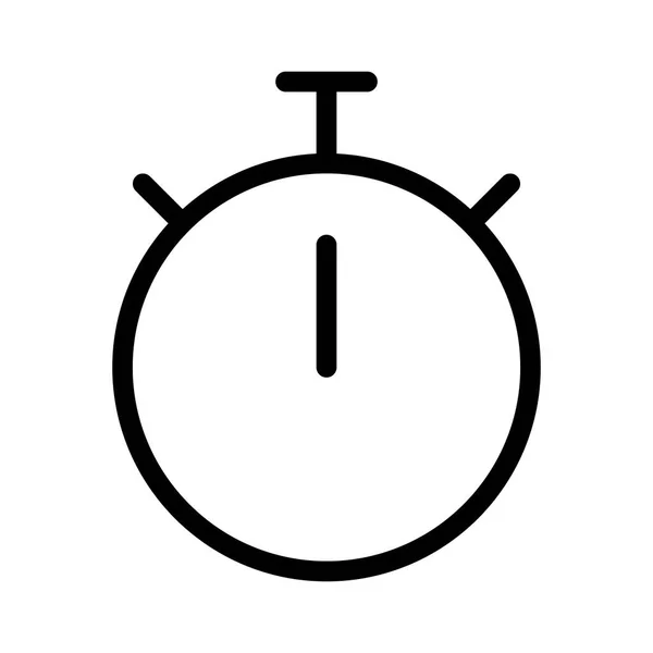 Ikona Stoppwatch Vektorová Ilustrace — Stockový vektor