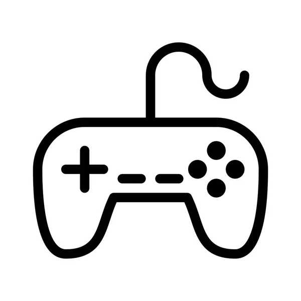 Gamepad Icono Ilustración Vectorial — Archivo Imágenes Vectoriales