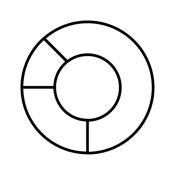 Icône Analyse Statistique Illustration Vectorielle — Image vectorielle