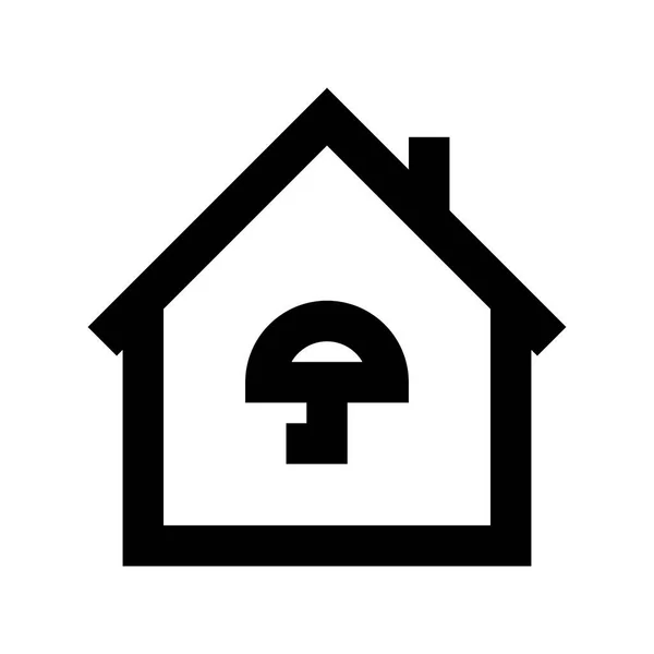 House Icon Vector Illustration — Stock Vector