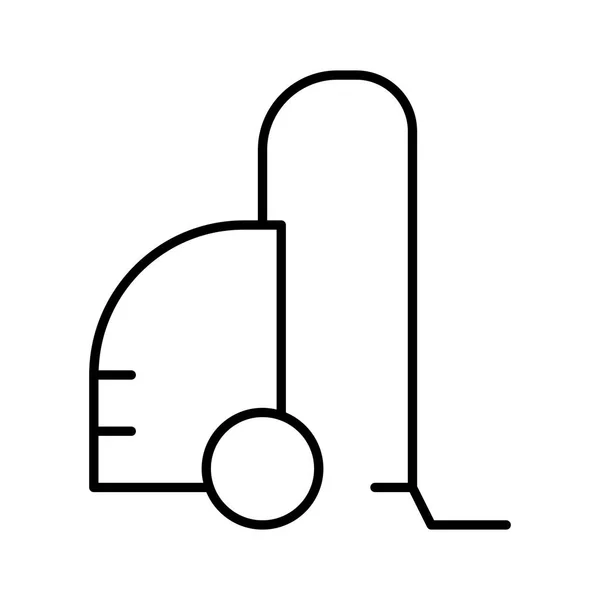 Symbol Für Staubsauger Vektor Illustration — Stockvektor