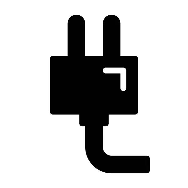 Plug Icon Vector Illustratie — Stockvector