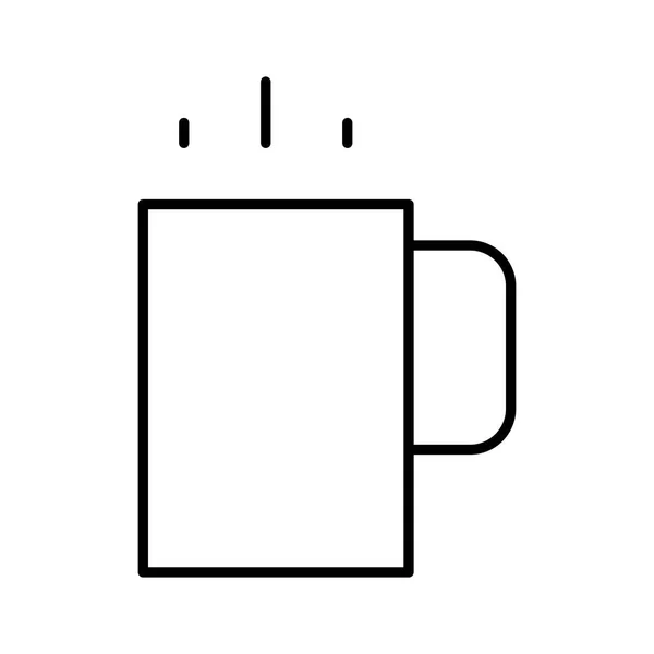 Coffee Icon Vector Illustration — Stock Vector