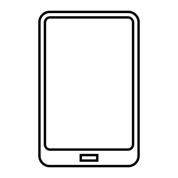 Icono Medios Tableta Ilustración Vectorial — Vector de stock