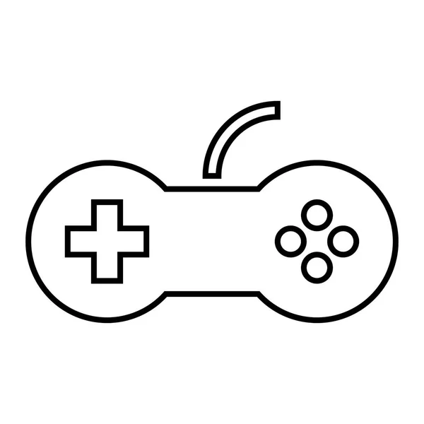 Εικονίδιο Gamepad Διανυσματική Απεικόνιση — Διανυσματικό Αρχείο