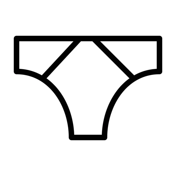 Underwear Icon Vector Illustration — Stock Vector