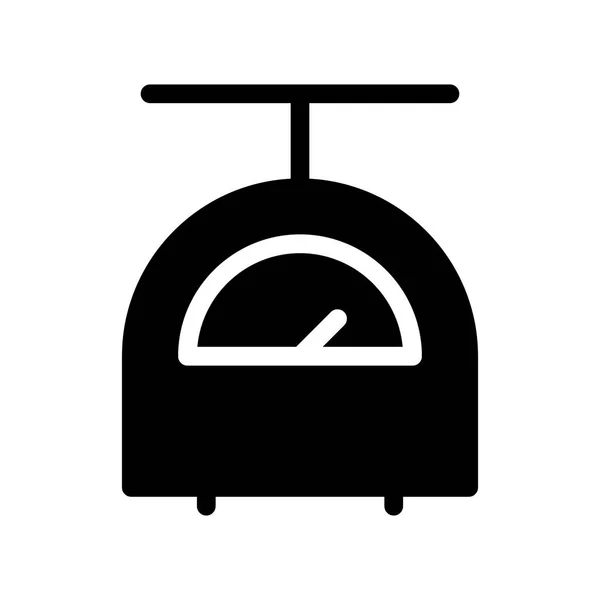 Escala Icono Cocina Ilustración Vectorial — Vector de stock