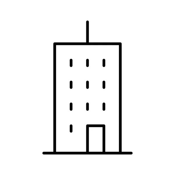 Hotel Symbol Vektor Illustration — Stockvektor