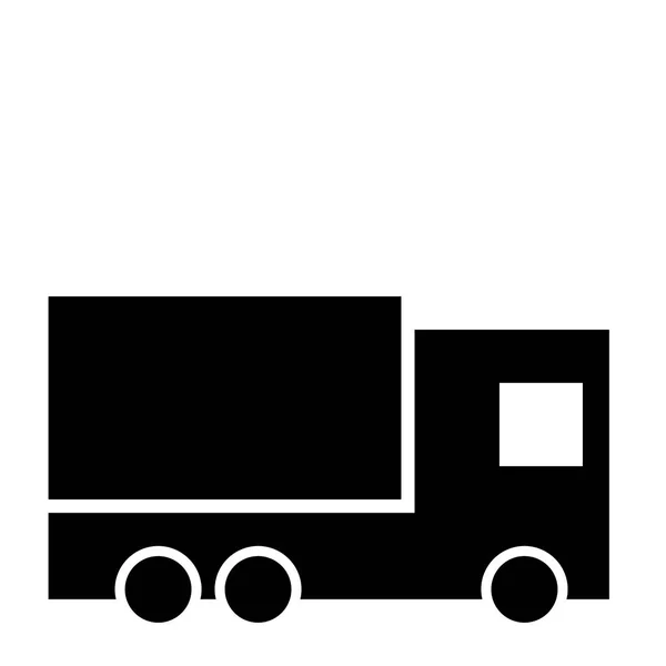 Van Ikona Ciężarówki Wektor — Wektor stockowy