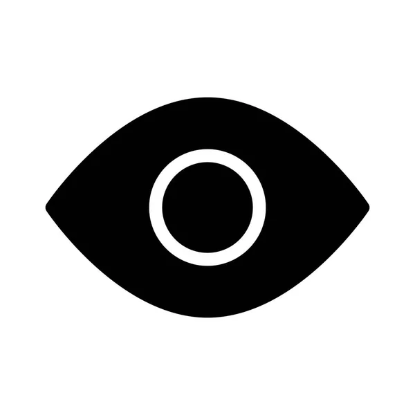 Ікона Безпеки Ока Вектор — стоковий вектор