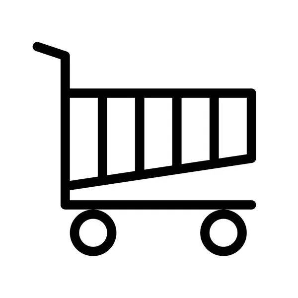 Cart Icon Vector Illustration — Stock Vector