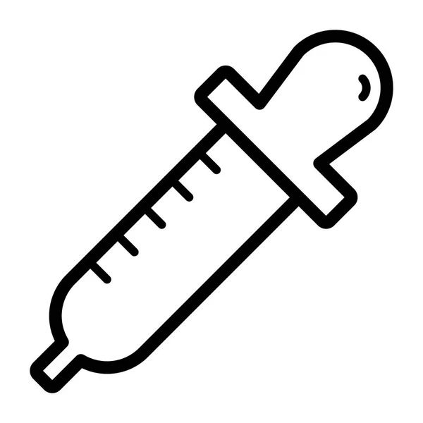 Pipette Icon Vector Illustration — Stock Vector