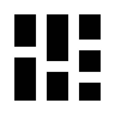 Izgara simgesi, vektör illüstrasyonu