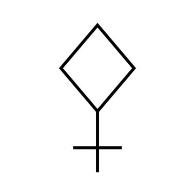 Pallas simgesi, vektör çizimi