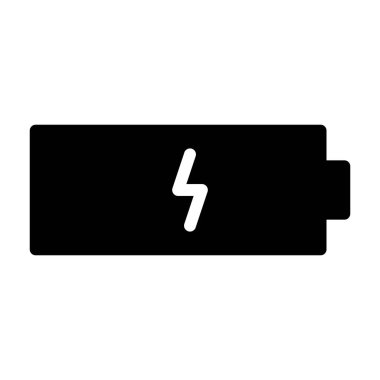 pil simgesi, vektör illüstrasyonu