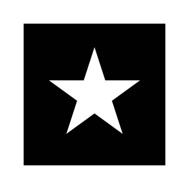 Yıldız simgesi, kalite derecesi, vektör illüstrasyonu