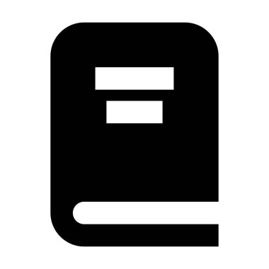 kitap simgesi, vektör illüstrasyonu