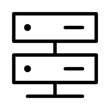 bulut simgesi, vektör illüstrasyonu