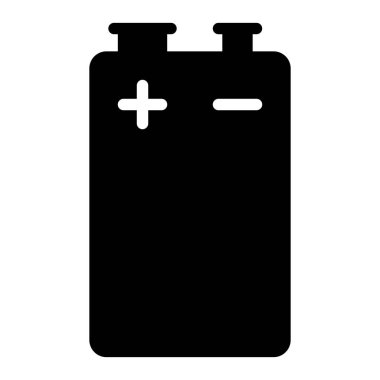 pil simgesi, vektör illüstrasyonu