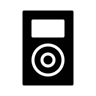 iPod simgesi, vektör illüstrasyonu