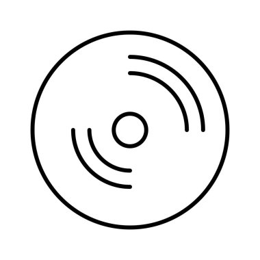 Disk simgesi, vektör çizimi