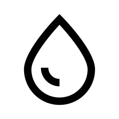 Kan ikonunu bırak, vektör illüstrasyonu