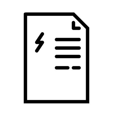 Bill simgesi, vektör çizimi