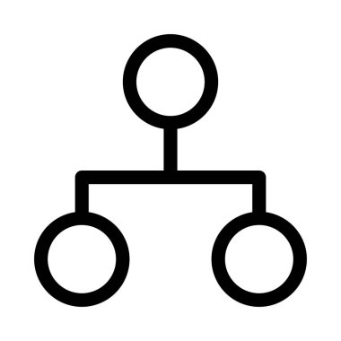 Beyaz arkaplan üzerindeki yapı simgesi, vektör illüstrasyonu